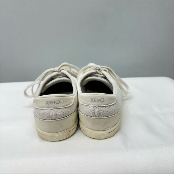 Xero Shoes Dillon zero drop foot shaped white athletic shoes women\'s 9.5‎